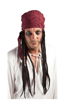 Perruque Pirate dreadlocks