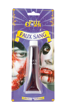 Faux sang gel 