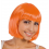 Perruque Cabaret Orange