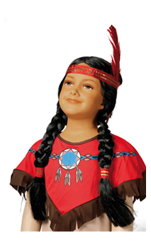 Perruque Indienne enfant