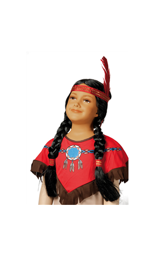 Perruque Indienne enfant