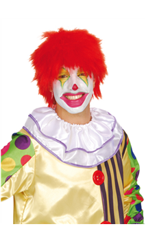 Perruque Clown Rouge