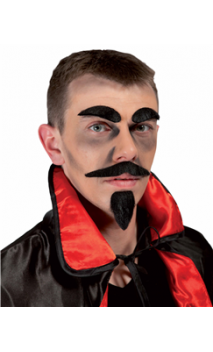 Moustache et Barbichette Diable