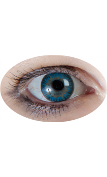 Lentille Iris Bleu